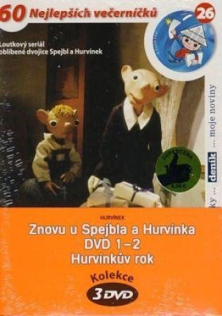 Videoclip Hurvínek - 3 DVD pack 