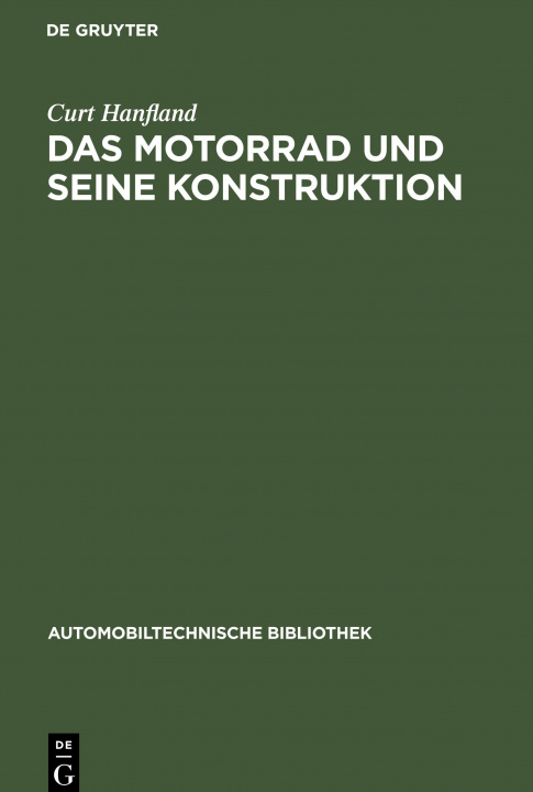 Książka Das Motorrad Und Seine Konstruktion 