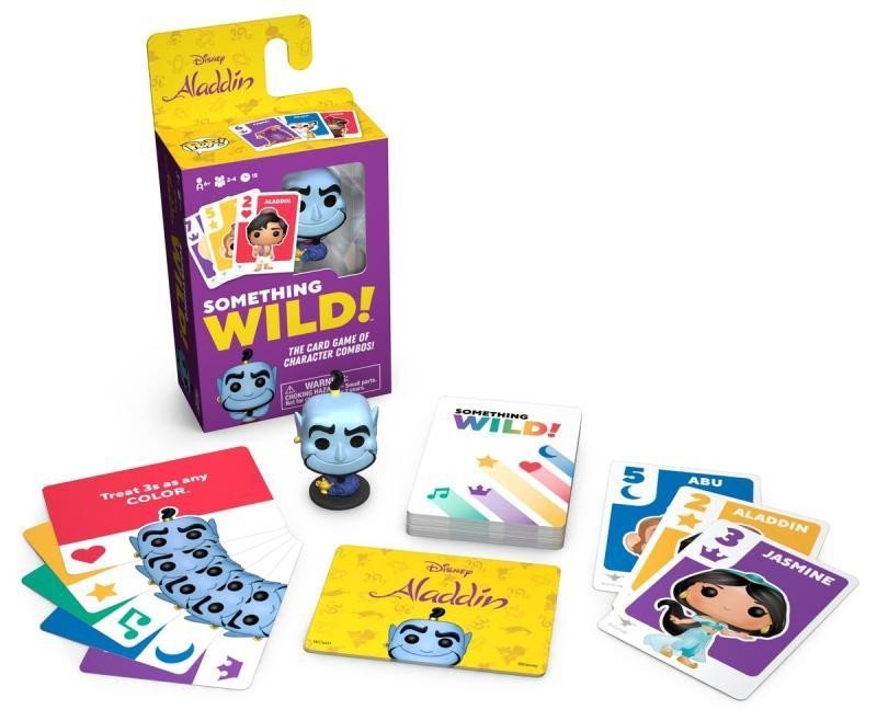 Játék Funko Signature Games: Something Wild Card Game- Aladdin (hra v anglickém jazyce) 