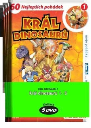 Видео Král dinosaurů 01 - 5 DVD pack 
