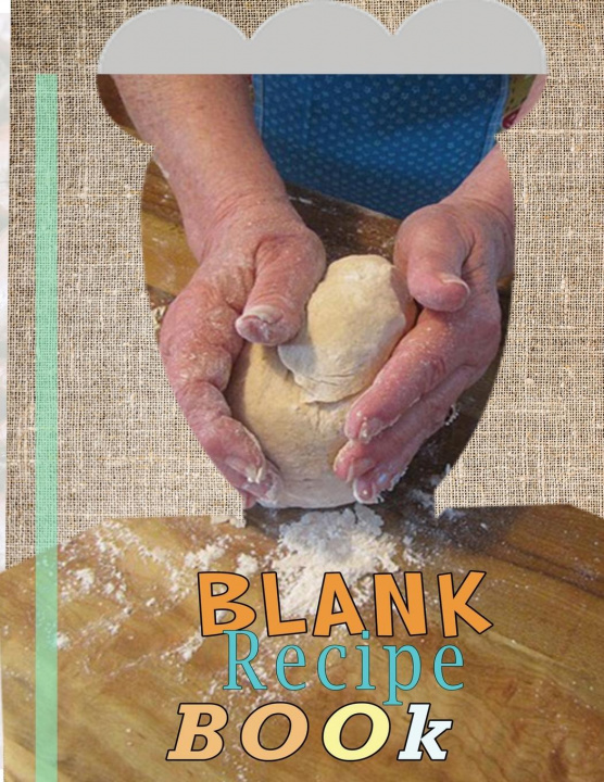 Kniha Blank Recipe Book 