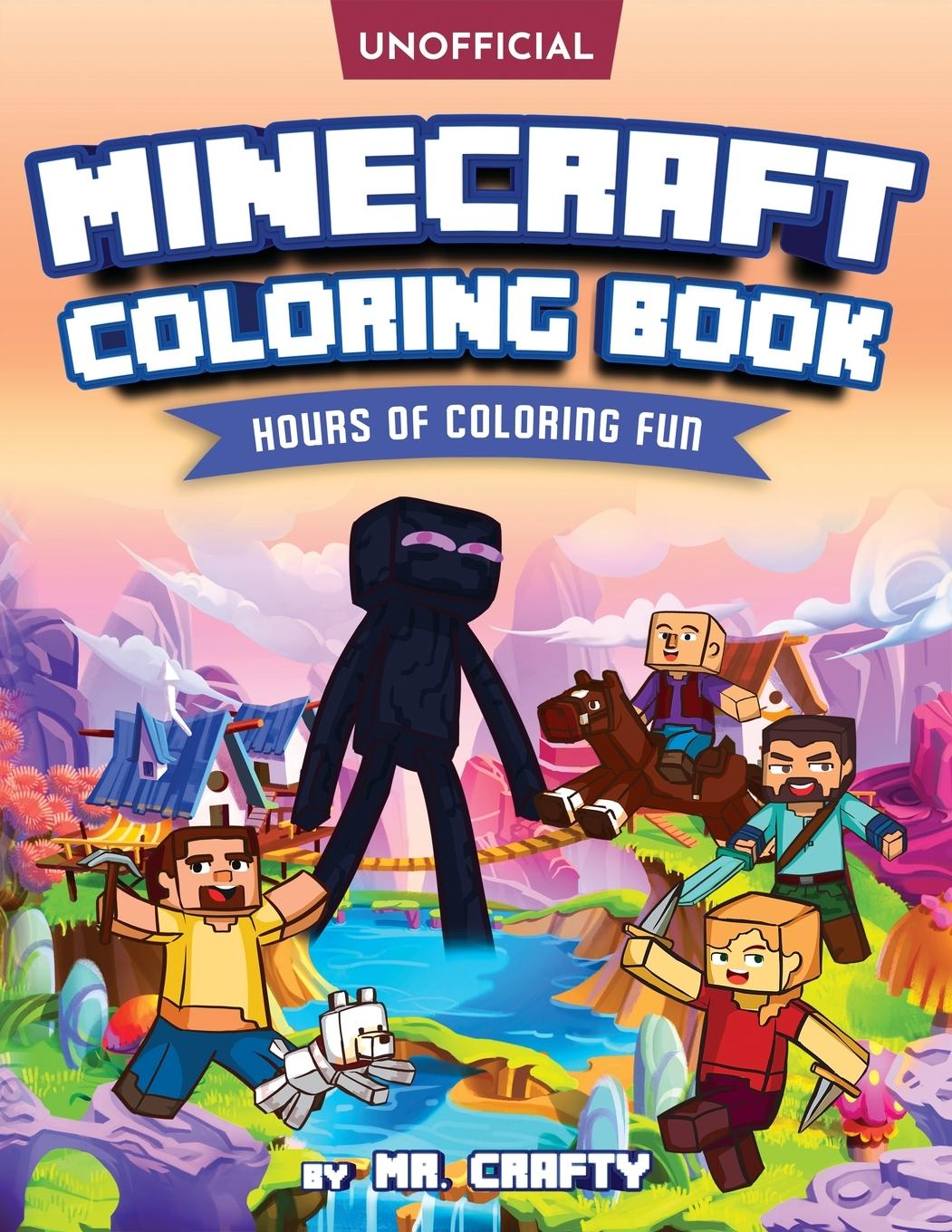 Book MINECRAFT'S COLORING BOOK 