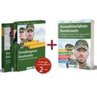 Книга Sparpaket - Einstellungstest + Auswahlverfahren Bundeswehr Marcus Mery