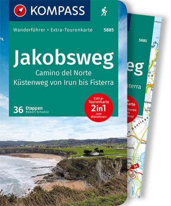 Kniha KOMPASS Wanderführer Jakobsweg Camino del Norte, 60 Touren 