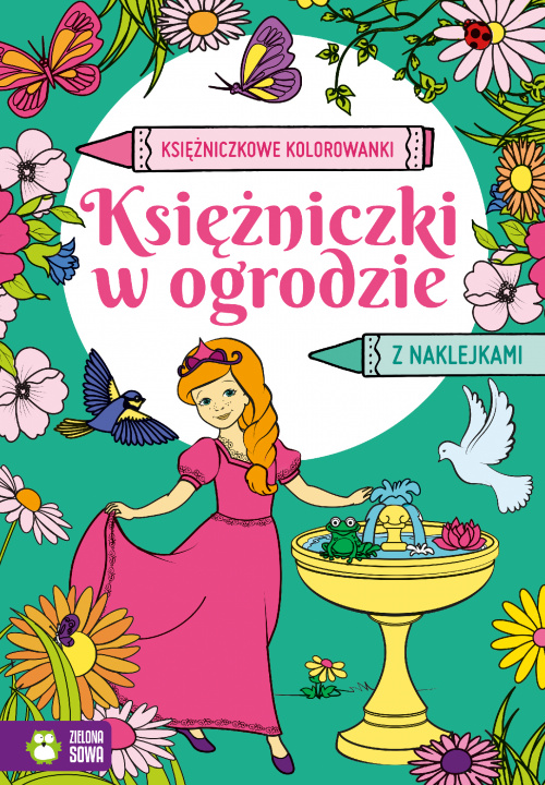 Könyv Księżniczki w ogrodzie. Księżniczkowe kolorowanki Opracowanie zbiorowe