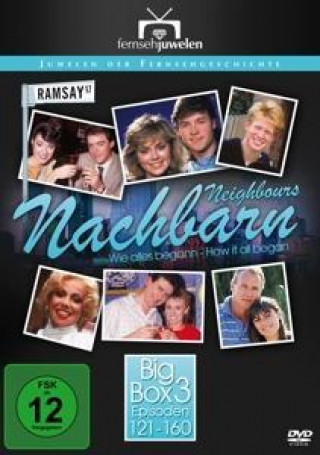 Video Nachbarn / Neighbours - Big Box 3 (Folge 121-180 + Booklet) (8 DVDs) Kylie Minogue