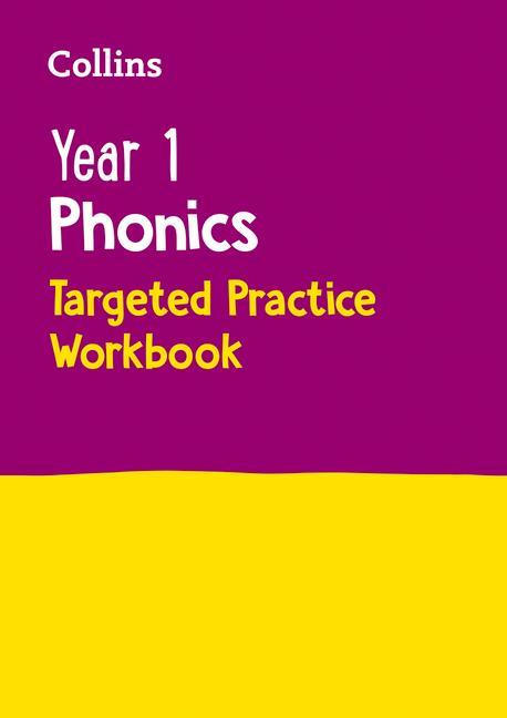 Carte Year 1 Phonics Targeted Practice Workbook Collins KS1