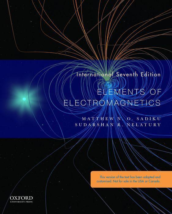 Kniha Elements of Electromagnetics 