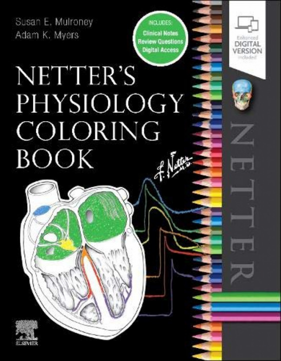 Könyv Netter's Physiology Coloring Book Susan Mulroney