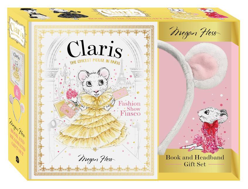 Kniha Claris: Book & Headband Gift Set HESS  MEGAN