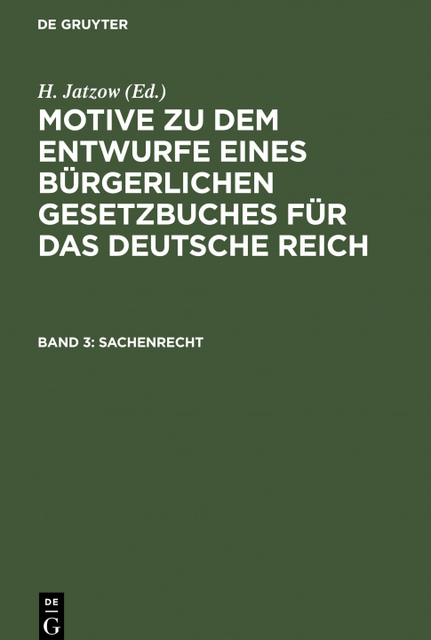 Knjiga Sachenrecht No Contributor