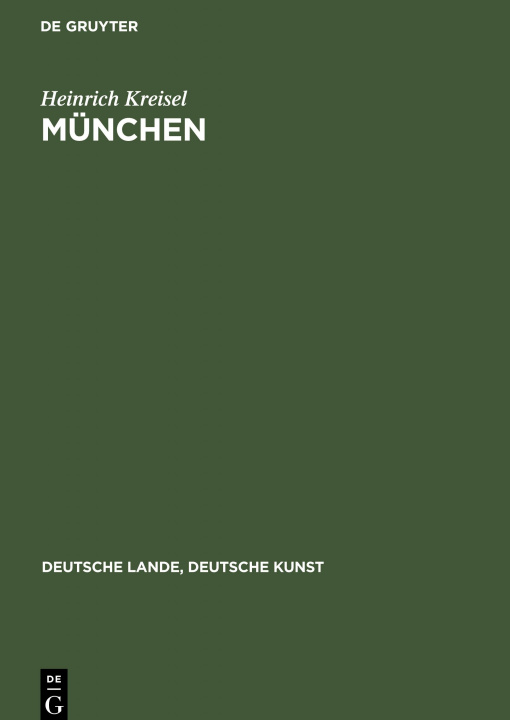Knjiga Munchen Heinrich Kreisel