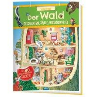 Книга Trötsch Der Wald Geschichten Spiele Wissenswertes Stickerbuch 