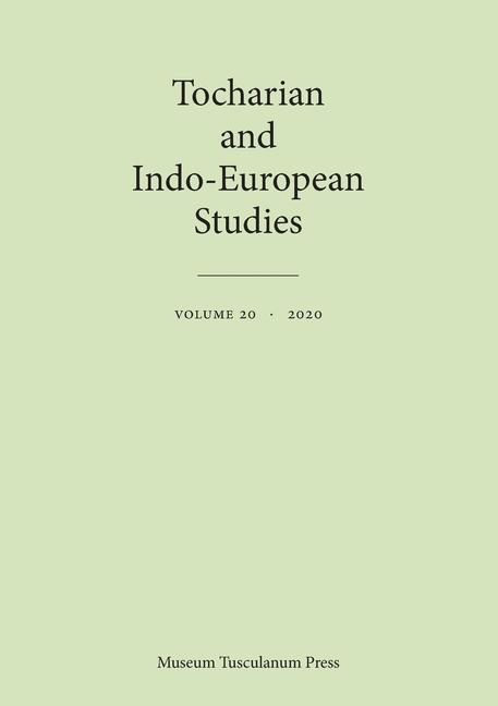 Kniha Tocharian and Indo-European Studies 20 OLSEN