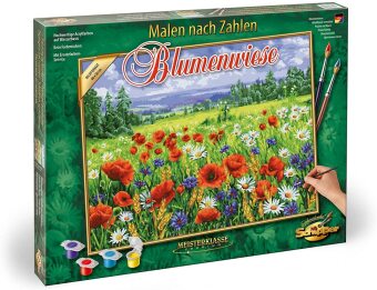 Joc / Jucărie Schipper Malen nach Zahlen  - Blumenwiese 
