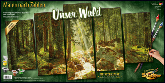 Jeu/jouet Schipper Malen nach Zahlen  - Unser Wald (Polypt.) 