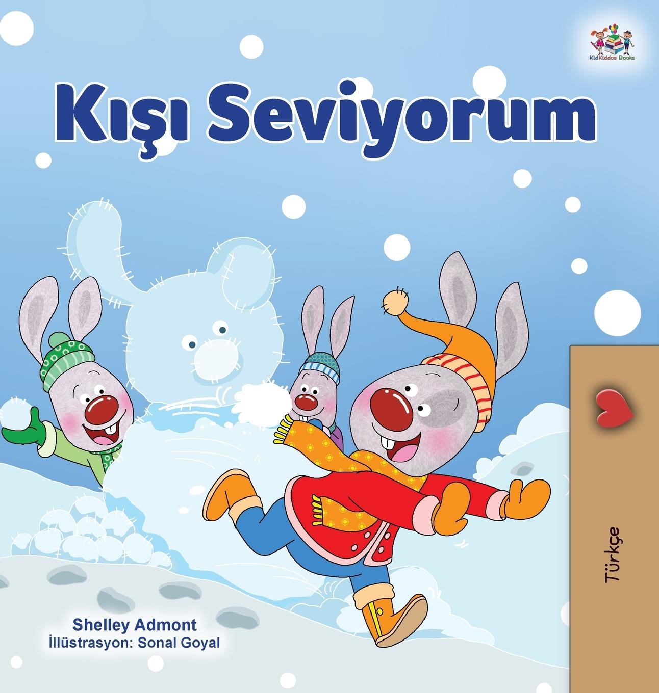 Kniha I Love Winter (Turkish Children's Book) Kidkiddos Books