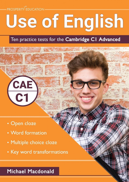 Książka Use of English: Ten practice tests for the Cambridge C1 Advanced Michael MacDonald