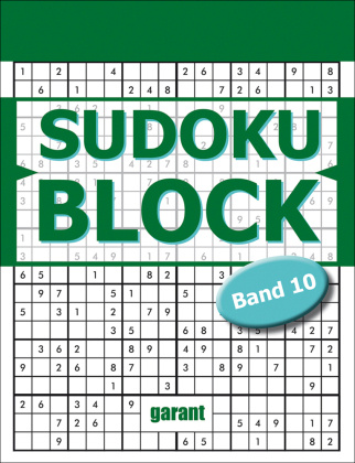 Kniha Sudoku Block Band 10 