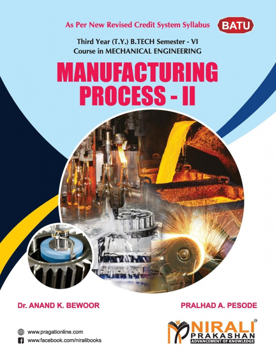 Knjiga Manufacturing Process - II Anandk Dr Bewoor