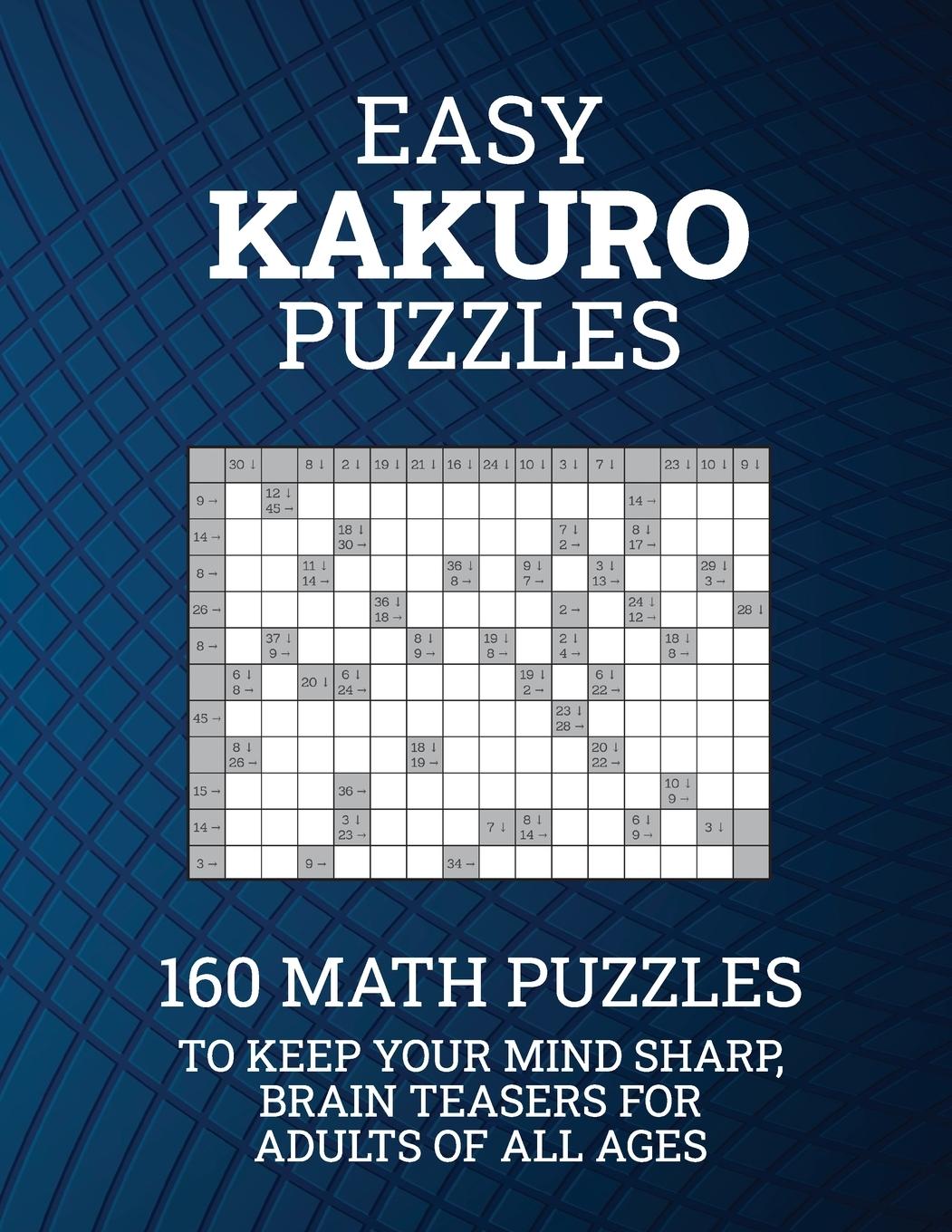 Kniha Easy Kakuro Puzzles 