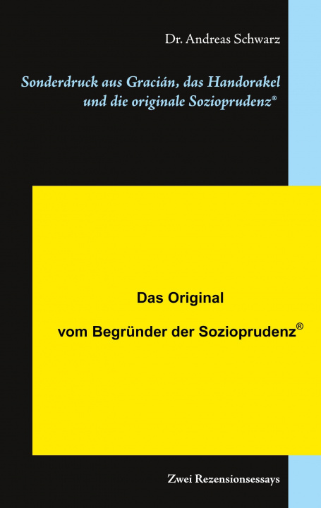 Книга Sonderdruck aus Gracian, das Handorakel und die originale Sozioprudenz(R) 