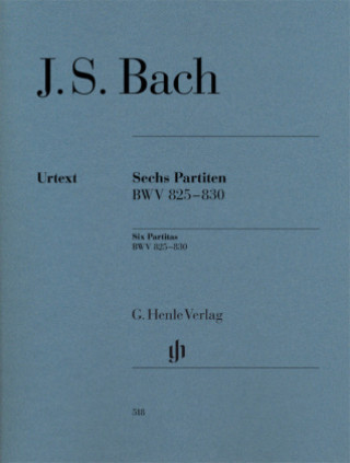 Carte Bach, Johann Sebastian - Sechs Partiten BWV 825-830 Ullrich Scheideler