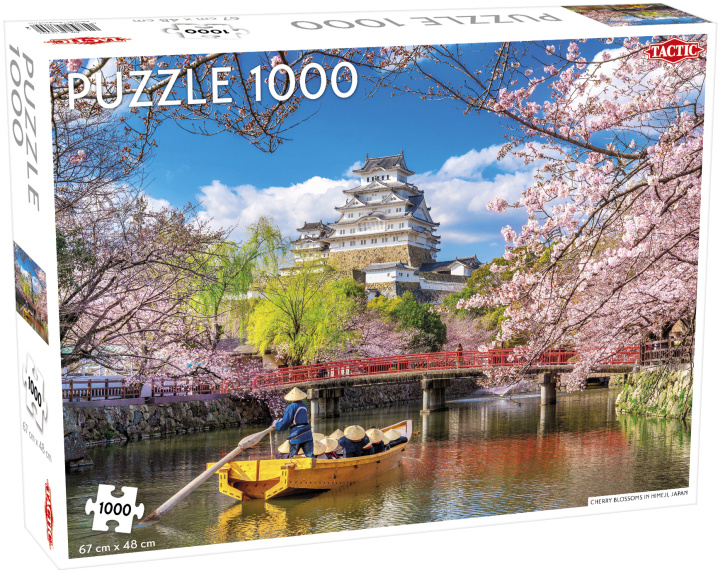 Könyv Puzzle Cherry Blossoms in Himeji 1000 
