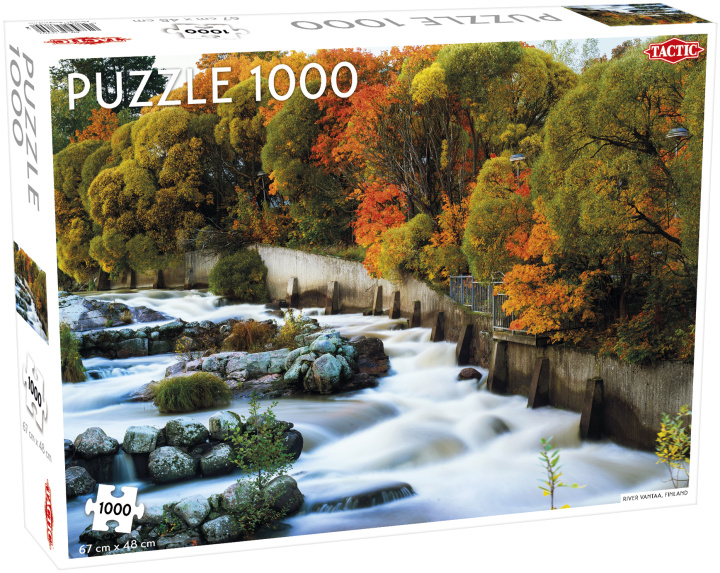 Könyv Puzzle Rzeka Vantaa Finlandia 1000 