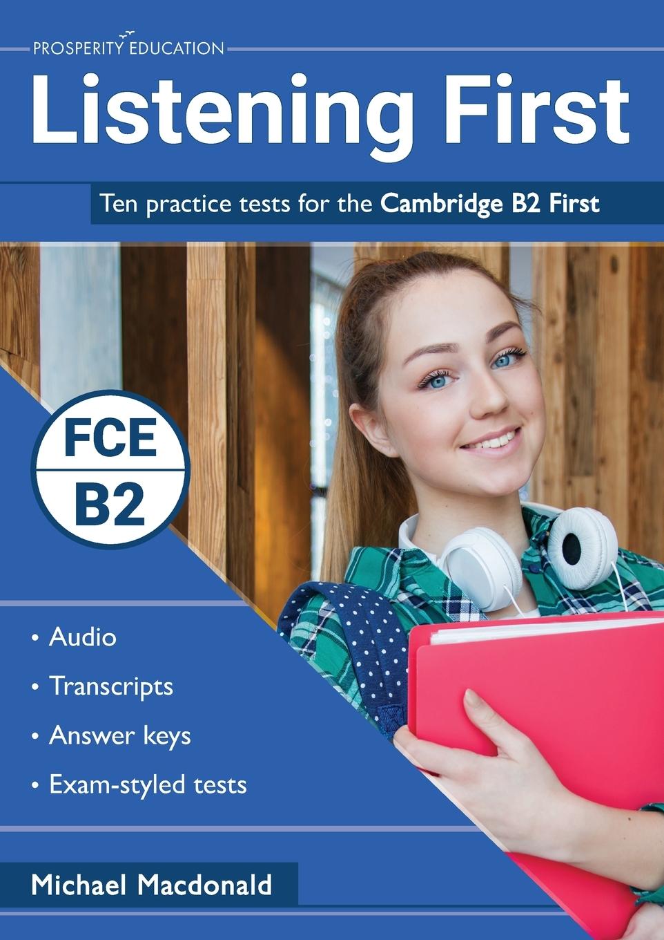 Книга Listening First: Ten practice tests for the Cambridge B2 First 