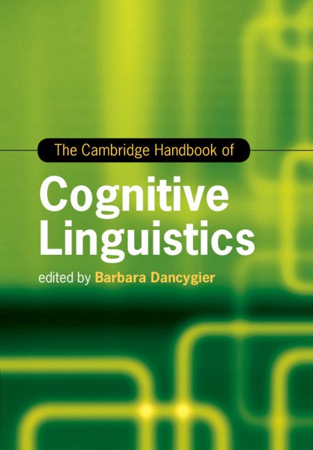 Carte Cambridge Handbook of Cognitive Linguistics 