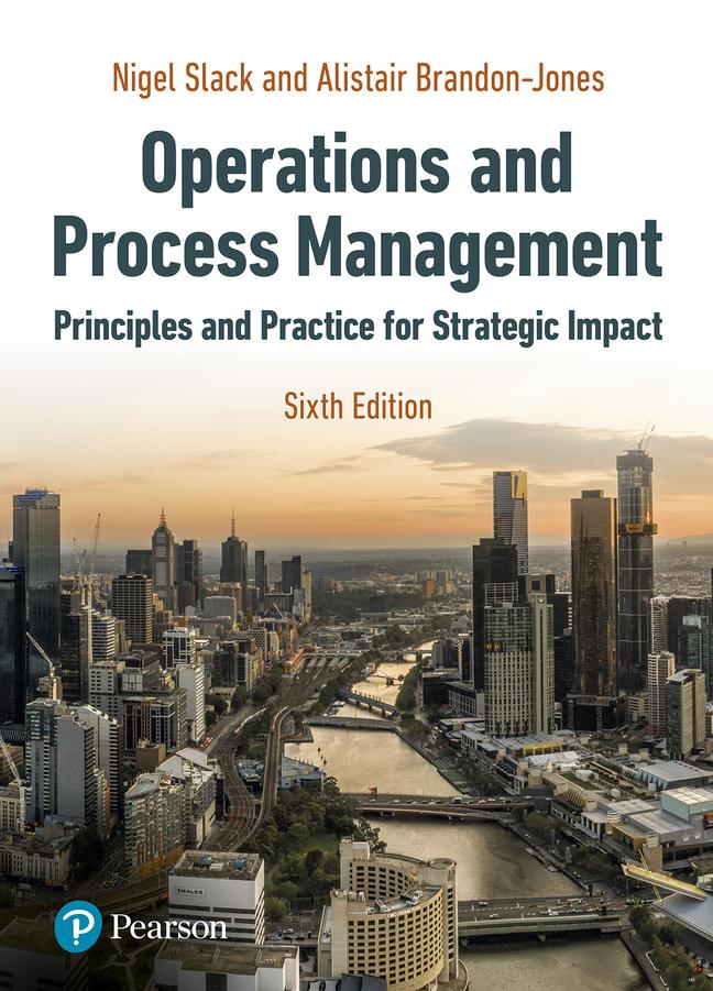 Könyv Operations and Process Management Nigel Slack