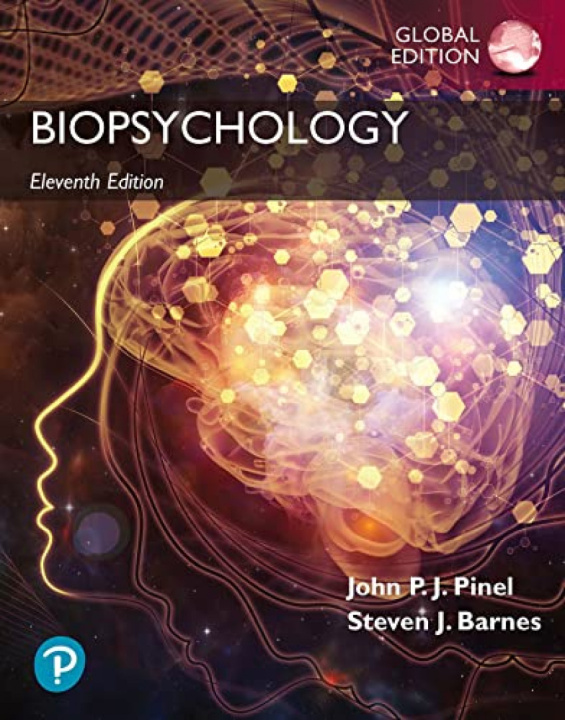 Kniha Biopsychology, Global Edition John Pinel