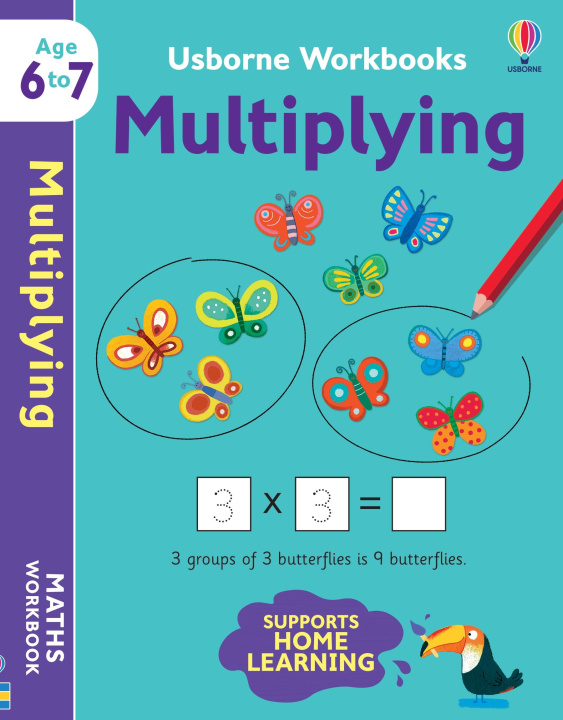 Book Usborne Workbooks Multiplying 6-7 Holly Bathie