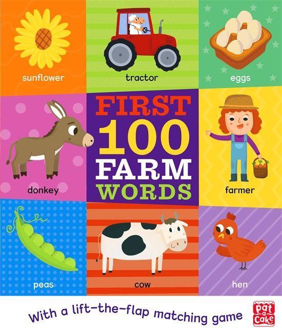 Книга First 100 Farm Words Pat-a-Cake