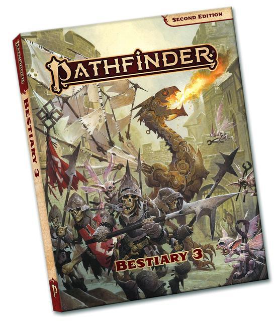 Kniha Pathfinder RPG Bestiary 3 Pocket Edition (P2) LOGAN BONNER
