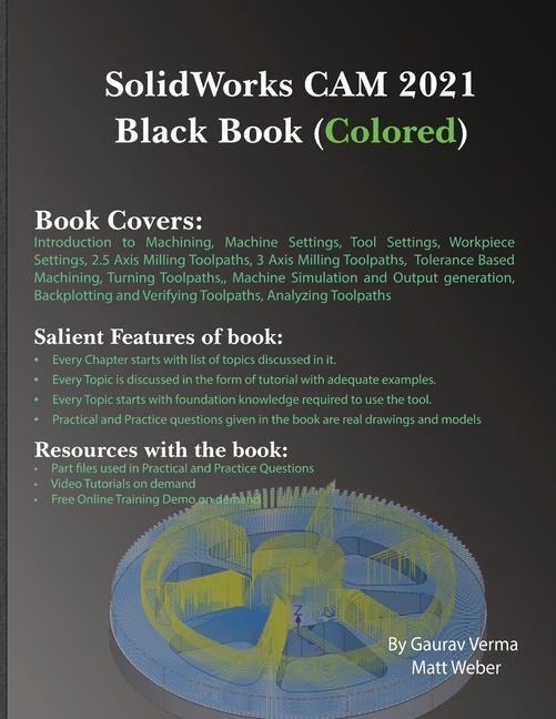Книга SolidWorks CAM 2021 Black Book (Colored) Gaurav Verma