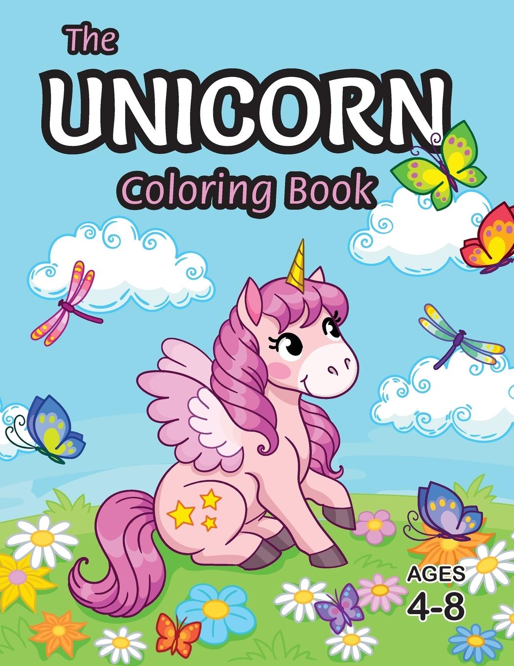 Buch Unicorn Coloring Book Engage Books