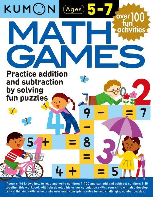 Kniha Math Games Kumon
