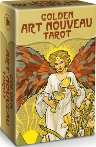 Materiale tipărite Golden Art Nouveau Tarot - Mini Tarot 