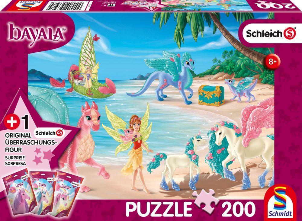 Game/Toy Bayala, Magische Drachen. Puzzle 200 Teile, mit Add-on (eine Original Figur) 
