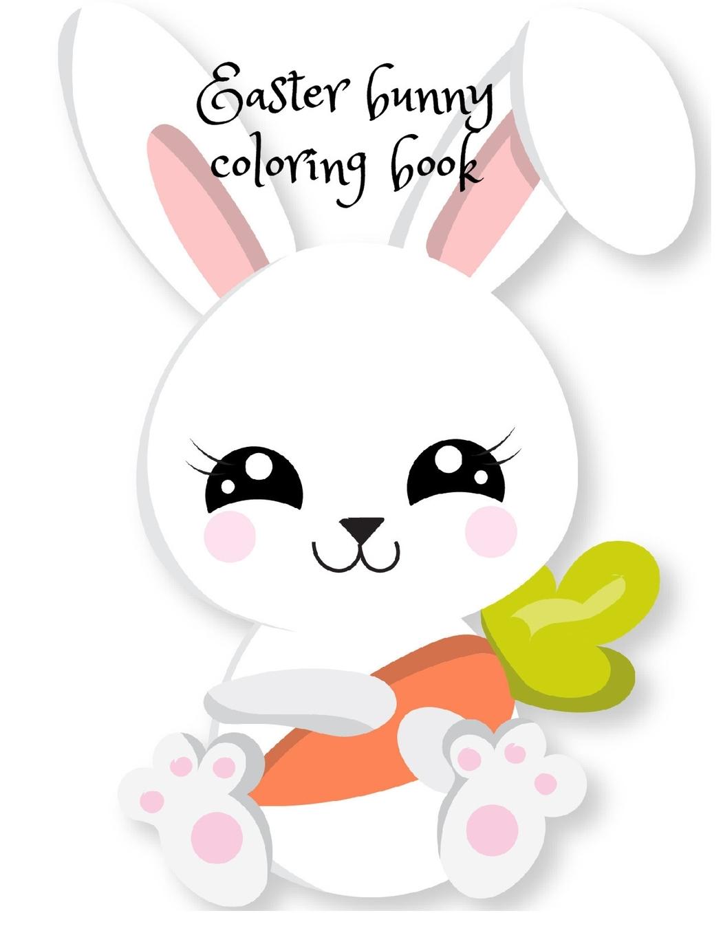 Knjiga Easter bunny coloring book Cristie Publishing