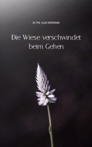 Knjiga Wiese verschwindet beim Gehen Klaus Biedermann