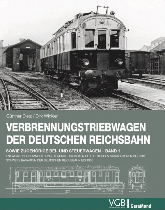 Carte Verbrennungstriebwagen der Deutschen Reichsbahn Günther Dietz