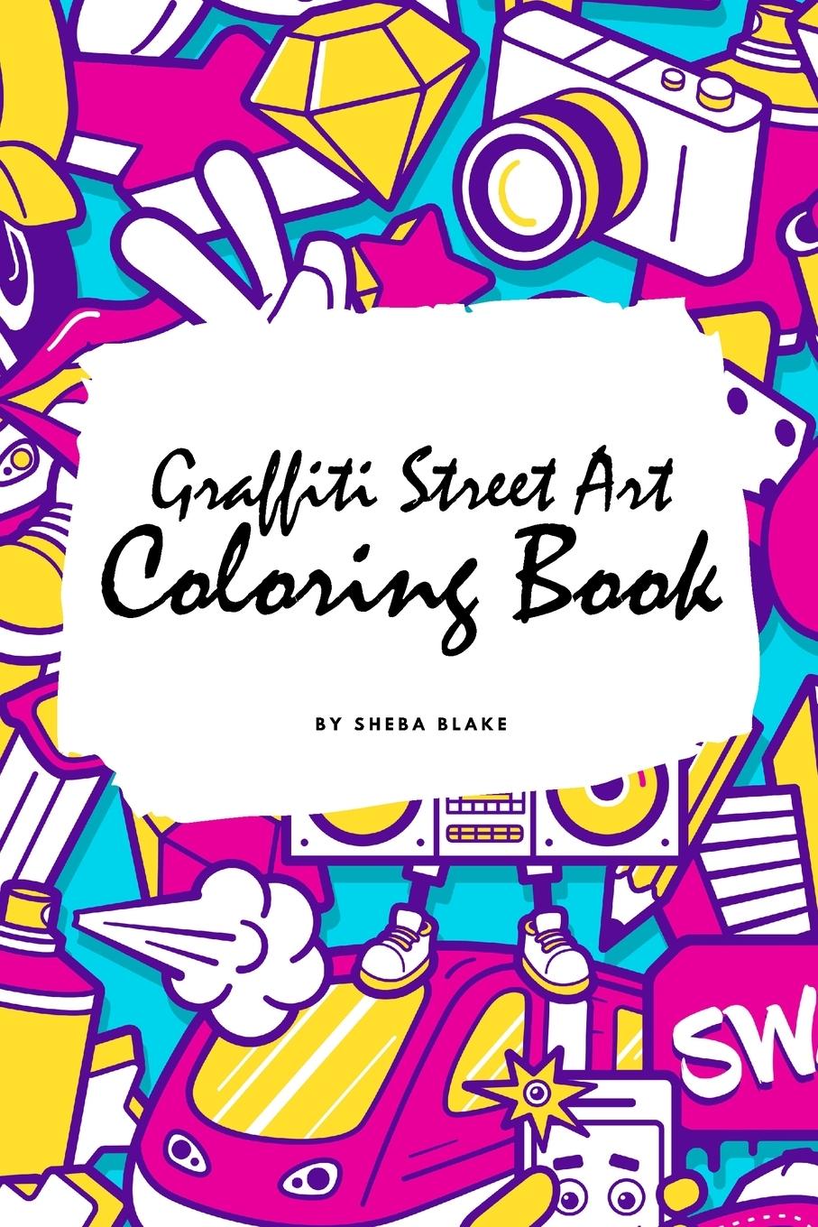 Könyv Graffiti Street Art Coloring Book for Children (6x9 Coloring Book / Activity Book) 