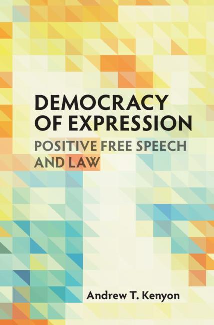 Книга Democracy of Expression Andrew T. Kenyon