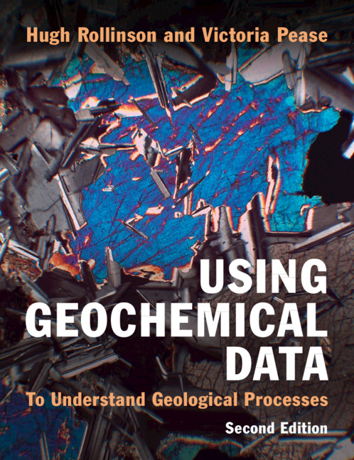 Könyv Using Geochemical Data HUGH ROLLINSON