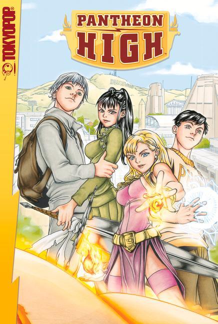 Kniha Pantheon High manga volume 1 Paul Benjamin