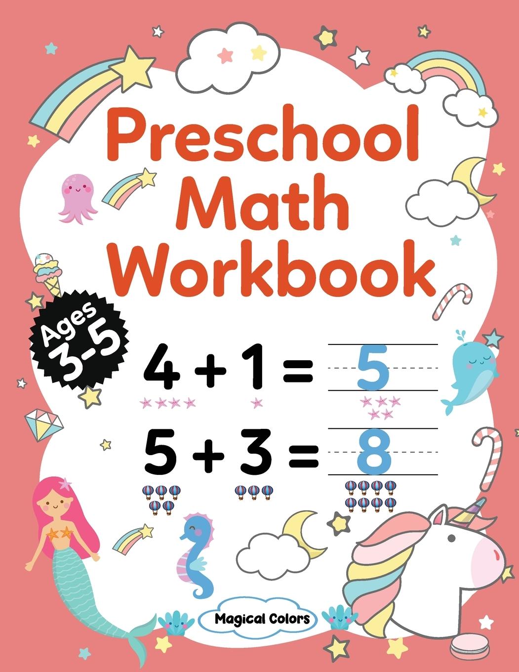 Book Preschool Math Workbook 