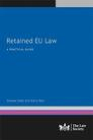 Knjiga Retained EU Law Eleonor Duhs